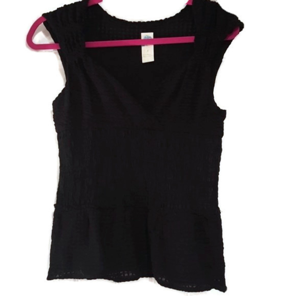 ANTHROPOLOGIE  PEPLUM TOP